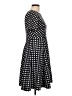 Assorted Brands Polka Dots Black Casual Dress Size 10 - photo 4