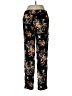 Jessica Simpson 100% Polyester Floral Black Casual Pants Size M - photo 2