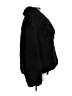 KATCH ME 100% Polyester Black Faux Fur Jacket Size M - photo 4