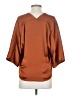 The Reset 100% Polyester Brown 3/4 Sleeve Blouse Size XS - photo 2