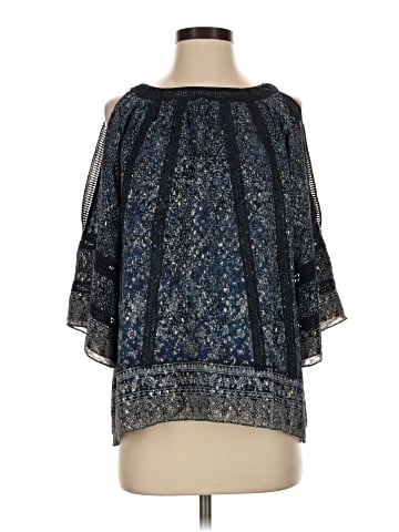 Elie Tahari 3/4 Sleeve Silk Top (view 1)
