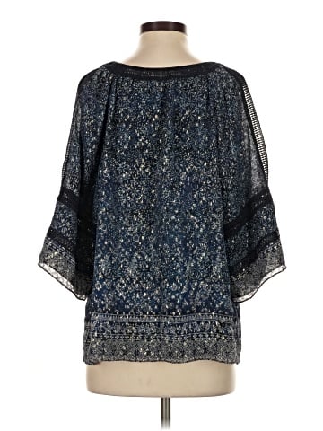 Elie Tahari 3/4 Sleeve Silk Top (view 2)