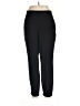 Athleta 100% Polyester Solid Black Active Pants Size 10 - photo 1