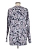 J.Jill Floral Blue Long Sleeve Blouse Size M - photo 2