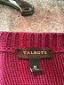 Talbots Burgundy Cardigan Size M - photo 7