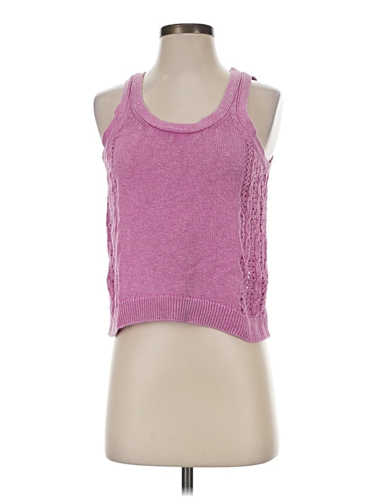 Pre-owned Splendid Sweater Vest In Pink