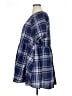 Hill House Plaid Blue Casual Dress Size XL - photo 5