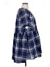 Hill House Plaid Blue Casual Dress Size XL - photo 4