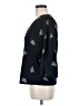 Ann Taylor Blue 3/4 Sleeve Blouse Size M - photo 5