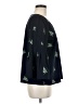 Ann Taylor Blue 3/4 Sleeve Blouse Size M - photo 4