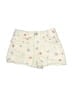 Old Navy 100% Cotton Hearts Ivory Shorts Size 7 - photo 1