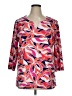 Pappagallo Pink 3/4 Sleeve Blouse Size XL - photo 1