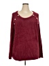 Talbots 100% Nylon Burgundy Pullover Sweater Size 2X - photo 1