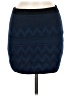 Mossimo Supply Co. Chevron-herringbone Blue Casual Skirt Size M - photo 1