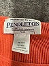 Pendleton 100% Silk Orange Short Sleeve Top Size L (estimated) - photo 7
