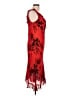 Donna Ricco Red Cocktail Dress Size 10 - photo 4