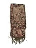 Unbranded Paisley Brown Red Scarf One size - photo 2