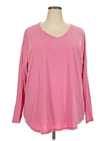 Just My Size 3/4 Sleeve T-Shirt (view 1)