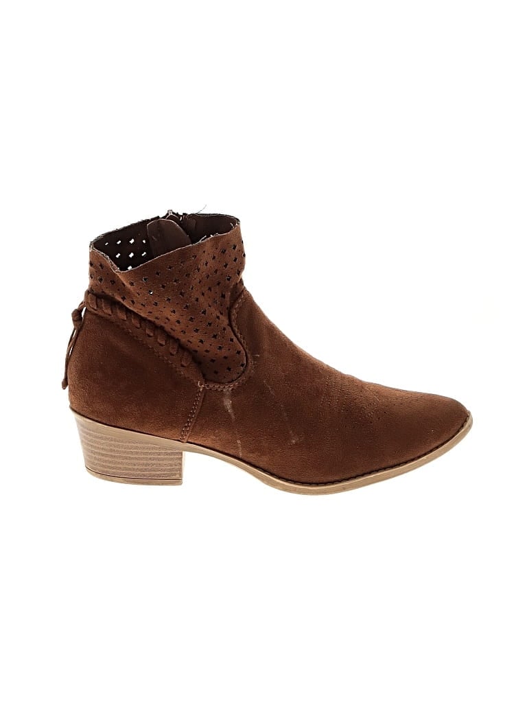 Pre-owned Soda Ankle Boots In Brown