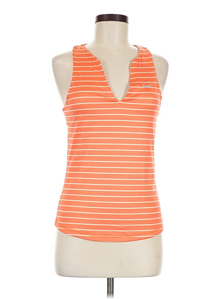 Pre-owned Nike Active Tank Top In Orange