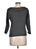 Rafaella 100% Cotton Gray 3/4 Sleeve Top Size L - photo 2