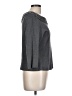 Rafaella 100% Cotton Gray 3/4 Sleeve Top Size L - photo 4