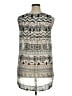 Daniel Rainn 100% Polyester Silver Sleeveless Blouse Size XL - photo 2
