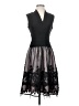 SLNY 100% Polyester Black Cocktail Dress Size 4 - photo 1