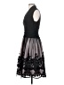 SLNY 100% Polyester Black Cocktail Dress Size 4 - photo 5