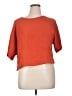 Unbranded 100% Polyester Orange Short Sleeve Top Size XL - photo 1