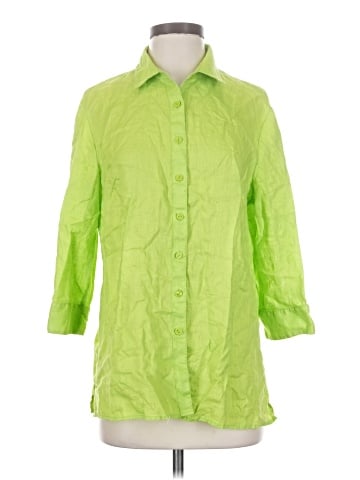 Coldwater Creek 3/4 Sleeve Button-Down Shirt (view 1)