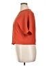 Unbranded 100% Polyester Orange Short Sleeve Top Size XL - photo 5