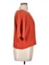 Unbranded 100% Polyester Orange Short Sleeve Top Size XL - photo 4