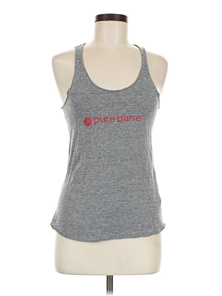 Pre-owned Alternative Earth Active Tank Top In Gray
