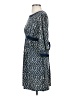 Forever Print Blue Casual Dress Size S - photo 5