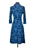Windsor Paisley Blue Cocktail Dress Size S - photo 2