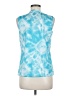 Adidas 100% Polyester Blue Sleeveless T-Shirt Size M - photo 2