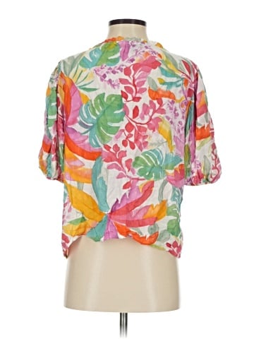 RACHEL Rachel Roy Short Sleeve Blouse (view 2)