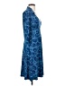 Windsor Paisley Blue Cocktail Dress Size S - photo 4
