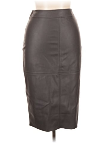 Warehouse Faux Leather Skirt (view 1)