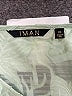 IMAN 100% Polyester Green 3/4 Sleeve Blouse Size 1X - photo 7
