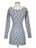 Frankies Bikinis Blue Casual Dress Size XS - photo 2