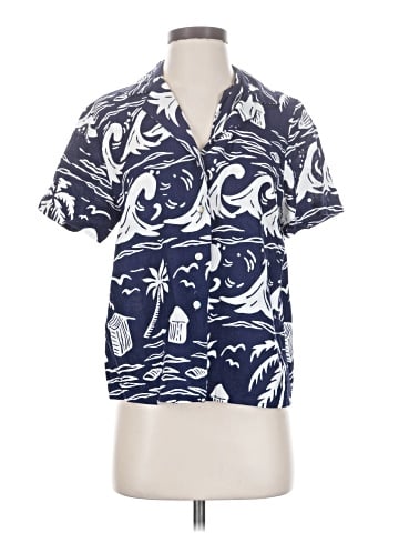 C&C California Short Sleeve Blouse (view 1)