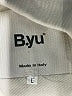 B.yu 100% Cotton Ivory Blazer Size L - photo 6