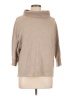 Stem 100% Cotton Tan Turtleneck Sweater Size L - photo 1