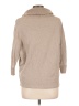 Stem 100% Cotton Tan Turtleneck Sweater Size L - photo 2