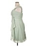 Unbranded 100% Polyester Green Cocktail Dress Size 14 - photo 5