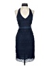 Likely 100% Polyester Solid Blue Cocktail Dress Size 2 - photo 1