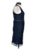 Likely 100% Polyester Solid Blue Cocktail Dress Size 2 - photo 4