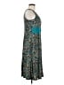 Perceptions Paisley Teal Casual Dress Size M - photo 4